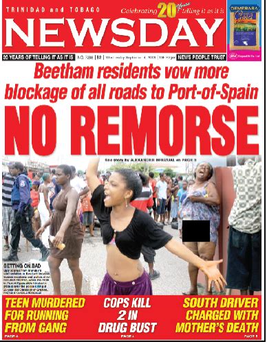 trinidad newsday|newsday trinidad today.